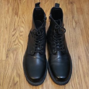 Arizona Mens Contra Lace Up Boots Flat Heel